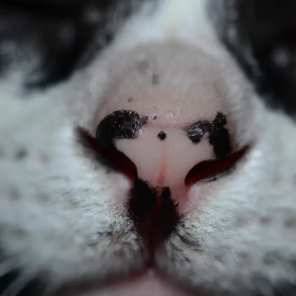 black spots on cat nose